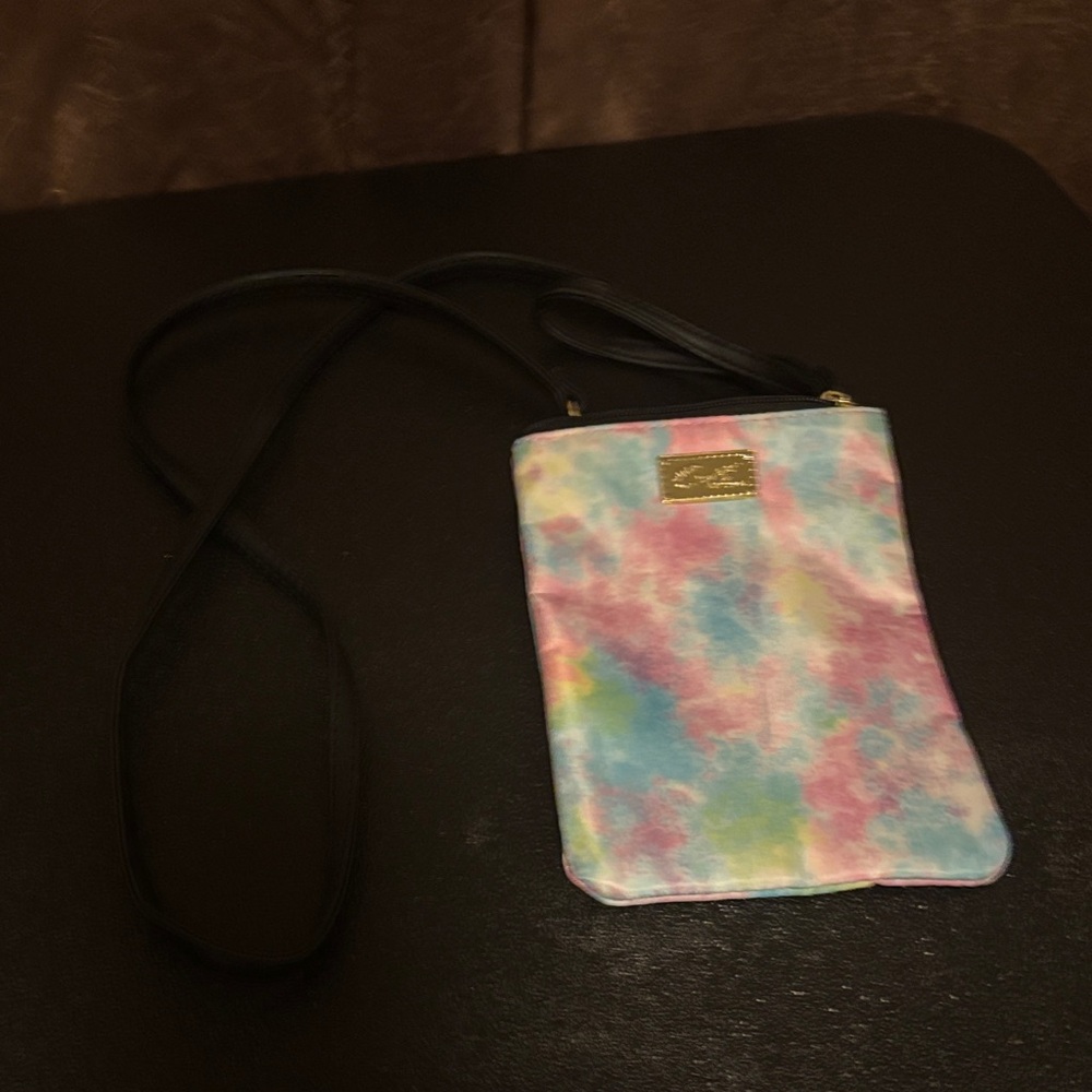 Betsey Johnson Multicolor Tie-Dye Crossbody Bag